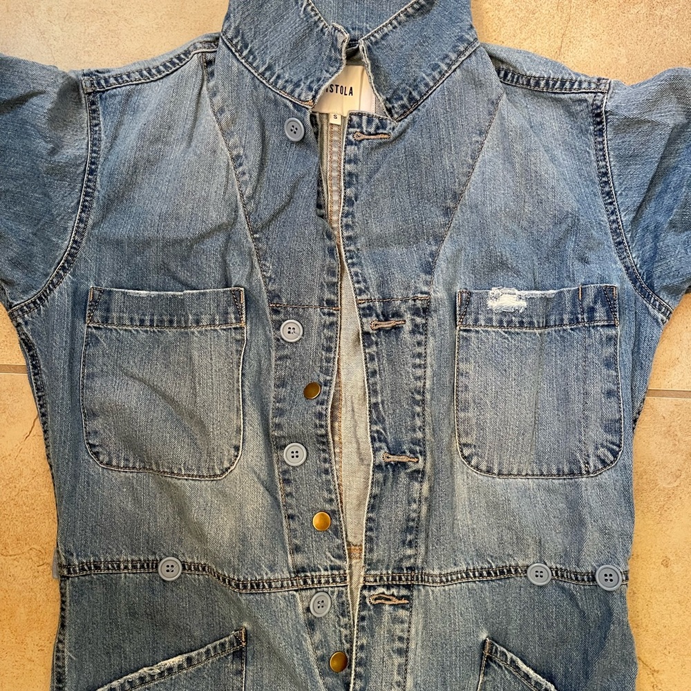 Pistola Denim Jumpsuit